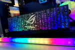 TẤM CHE NGUỒN LED RGB ASUS ROG V2