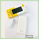 PIN SẠC DỰ PHÒNG AKUS C12S 12000MAH TRẮNG