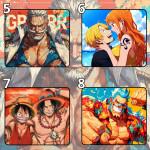 LÓT CHUỘT ONE PIECE GAMING SIZE 45X40 DÀY 5MM