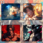 LÓT CHUỘT ONE PIECE GAMING SIZE 45X40 DÀY 5MM