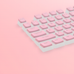 BỘ KEYCAP PUDDING HEJI SNAKE LIGHT PINK (PBT/OEM PROFILE/119 PHÍM)