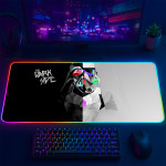 LÓT CHUỘT LED RGB 80×30 STAR WAR ĐEN TRẮNG