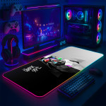 LÓT CHUỘT LED RGB 80×30 STAR WAR ĐEN TRẮNG