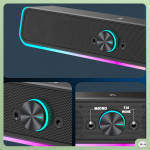 LOA SOUNDBAR LENRUE A25 RGB