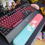 BÀN PHÍM CƠ AKKO MOJIKE GK1 BLACK PINK AKKO BLUE SWITCH