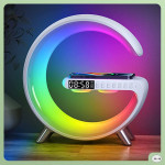 ĐỒNG HỒ LOA BLUTOOTH N69 LED RGB ĐEN