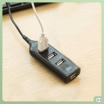 BỘ CHIA 4 CỔNG USB HUB 2.0 CY024 TRẮNG