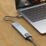 BỘ CHIA USB TYPE C 3.0 NHÔM 5 IN 1 LDH-5T