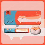 COMBO KÊ TAY 3D + KÊ TAY BÀN PHÍM + PAD 83 SILICON SHIBA INU PUPPY