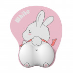 KÊ TAY BÀN PHÍM SILICON WHITE BUNNY SIZE 104 PHÍM