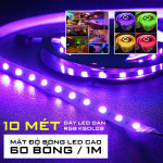 BỘ DÂY LED DÁN RGB KSDL10 (DÀI 10 MÉT/APP ĐIỀU KHIỂN/600 BÓNG LED)