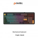 BÀN PHÍM CƠ DAREU EK98 PRO TRIPLE MODE BLACK GOLDEN DAREU DREAM SWITCH