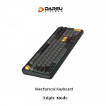 BÀN PHÍM CƠ DAREU EK98 PRO TRIPLE MODE BLACK GOLDEN DAREU DREAM SWITCH