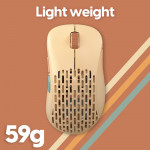 CHUỘT KHÔNG DÂY GAMING PULSAR XLITE WIRELESS V2 COMPETITION RETRO BROWN