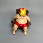 MÔ HÌNH IRON MAN BÉO SOFA CHIBI 12CM