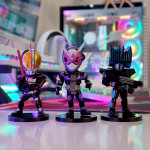 BỘ 6 MÔ HÌNH KAMEN RIDER CHIBI 10CM