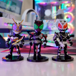 BỘ 6 MÔ HÌNH KAMEN RIDER CHIBI 10CM