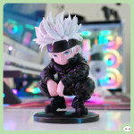 MÔ HÌNH GOJO SATORU AI CHIBI NGỒI 16CM