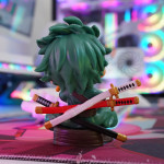 BỘ 3 MÔ HÌNH LUFFY - ZORO - SANJI AI CHIBI NGỒI 13CM