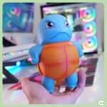 MÔ HÌNH POKEMON RÙA NƯỚC SQUIRTLE BẢN MINI 16CM