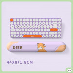 KÊ TAY BÀN PHÍM SILICON PURPLE DEER SIZE 104 PHÍM