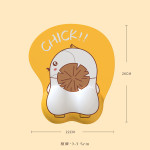 KÊ TAY BÀN PHÍM SILICON YELLOW CHICK SIZE 104 PHÍM