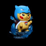 MÔ HÌNH PIKACHU COSPLAY SQUIRTLE 12CM