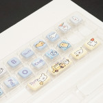 BỘ KEYCAP PUDDING SIDE TRANSPARENT LINE PUPPY (PBT/OEM PROFILE/122 PHÍM)