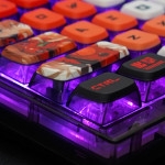 BỘ KEYCAP PUDDING SIDE TRANSPARENT ASUKA LANGLEY SORYU (PBT/OEM PROFILE/122 PHÍM)