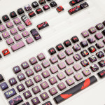 BỘ KEYCAP PUDDING SIDE TRANSPARENT GENGAR (PBT/OEM PROFILE/122 PHÍM)