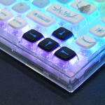 BỘ KEYCAP PUDDING SIDE TRANSPARENT AYANAMI REI (PBT/OEM PROFILE/122 PHÍM)