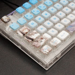 BỘ KEYCAP PUDDING SIDE TRANSPARENT AYANAMI REI (PBT/OEM PROFILE/122 PHÍM)