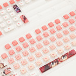 BỘ KEYCAP PUDDING SIDE TRANSPARENT MARI MAKINAMI (PBT/OEM PROFILE/122 PHÍM)