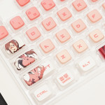 BỘ KEYCAP PUDDING SIDE TRANSPARENT MARI MAKINAMI (PBT/OEM PROFILE/122 PHÍM)