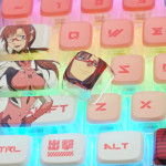 BỘ KEYCAP PUDDING SIDE TRANSPARENT MARI MAKINAMI (PBT/OEM PROFILE/122 PHÍM)