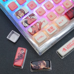 BỘ KEYCAP PUDDING SIDE TRANSPARENT MARI MAKINAMI (PBT/OEM PROFILE/122 PHÍM)