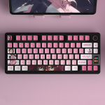 BỘ KEYCAP PUDDING SIDE TRANSPARENT MARI MAKINAMI (PBT/OEM PROFILE/122 PHÍM)