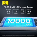 PIN DỰ PHÒNG BASEUS AIRPOW LITE POWER BANK 10000MAH 22.5W DUAL CABLE TRẮNG