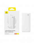 PIN DỰ PHÒNG BASEUS AIRPOW LITE POWER BANK 10000MAH 15W MOON WHITE