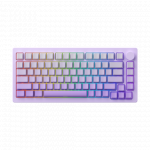 BÀN PHÍM CƠ MONSGEEK M1W HE-SP V3 LILAC PURPLE AKKO CREAM YELLOW V2 MAGNETIC SWITCH