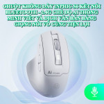 CHUỘT INPHIC VOICE S6 MULTI MODES SILENT XÁM