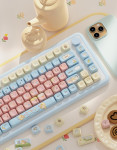 BỘ KEYCAP DYE-SUB CUPID DUCK (PBT/MCA PROFILE/112 PHÍM)