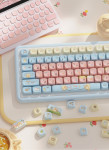 BỘ KEYCAP DYE-SUB CUPID DUCK (PBT/MCA PROFILE/112 PHÍM)