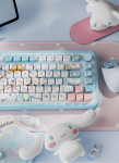 BỘ KEYCAP DYE-SUB CINNAMOROLL PARTY (PBT/MCA PROFILE/112 PHÍM)