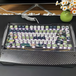 BỘ KEYCAP PUDDING SIDE TRANSPARENT HONKAI FIREFLY (PBT/SAX PROFILE/125 PHÍM)