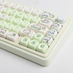 BỘ KEYCAP DYE-SUB MILKY GREEN PANDA (PBT/MOA PROFILE/140 PHÍM)