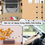 MIẾNG DÁN KẸP CỐ ĐỊNH DÂY CÁP 3M TRẮNG