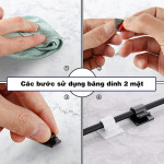MIẾNG DÁN KẸP CỐ ĐỊNH DÂY CÁP 3M TRẮNG
