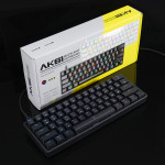 BÀN PHÍM CƠ ASESTEK AK61 RGB BLACK BLUE SWITCH