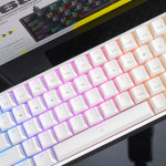 BÀN PHÍM CƠ ASESTEK AK68 RGB WHITE BLUE SWITCH